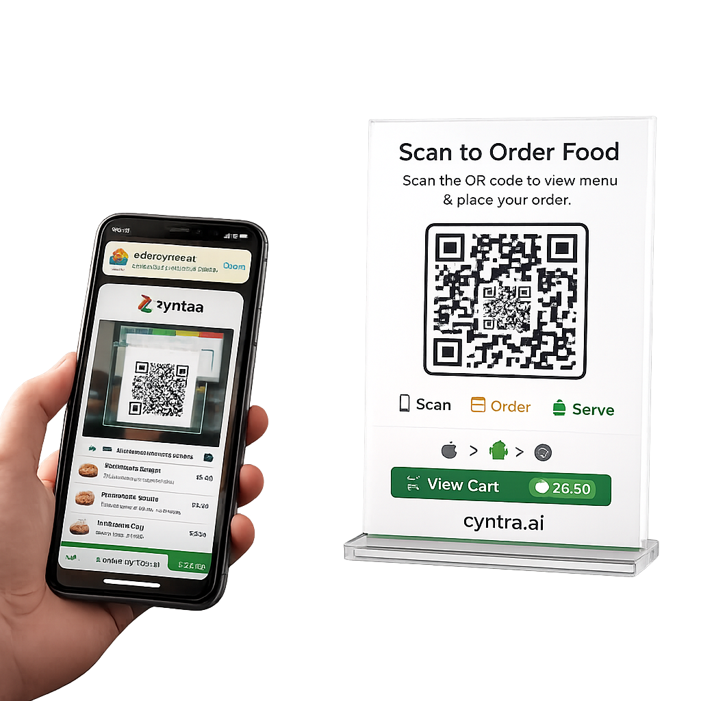 Web & QR Ordering